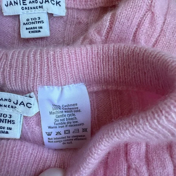 Janie and Jack Cashmere Set - Picture 3 of 3